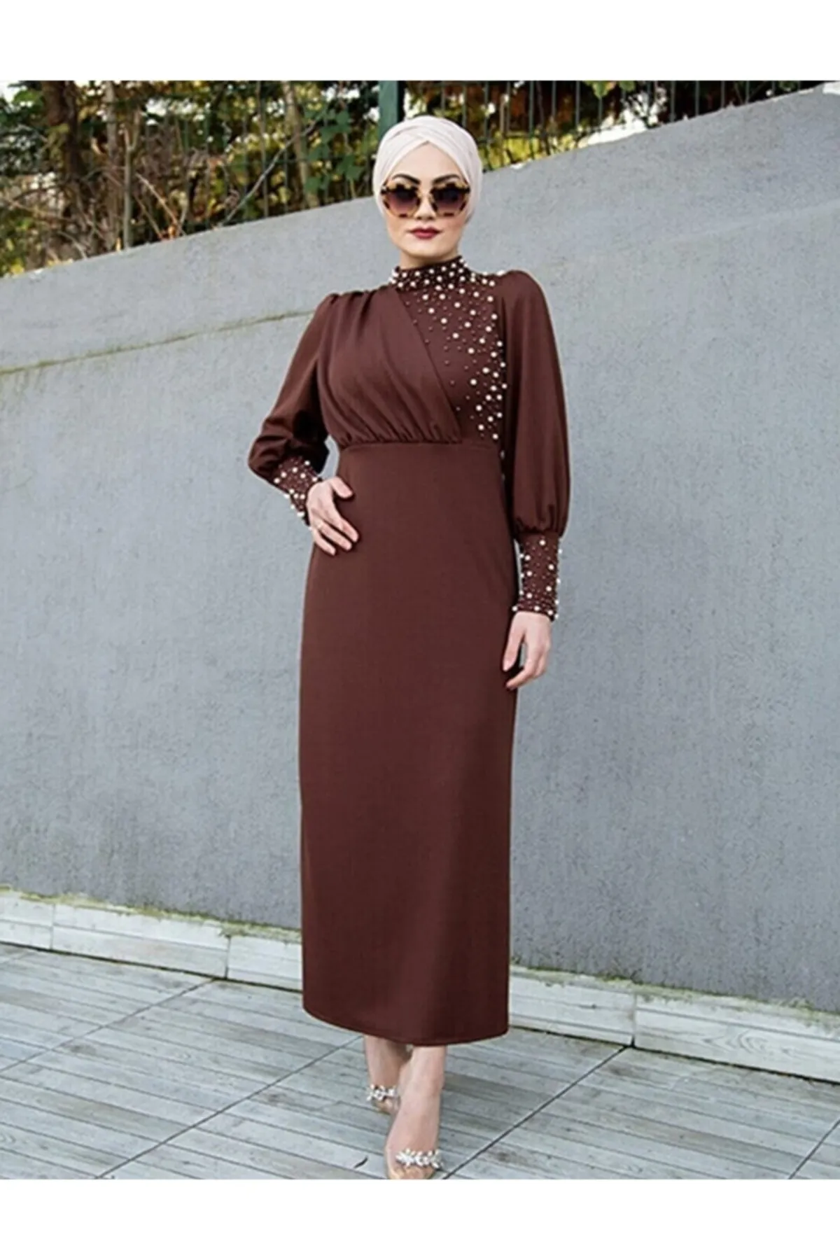 VOLT CLOTHİNG  Kleid für besondere Anlässe mit Perlendetail