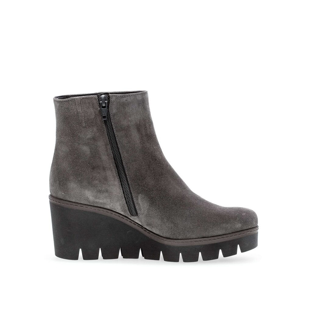 Gabor fashion Plateau Stiefelette grau