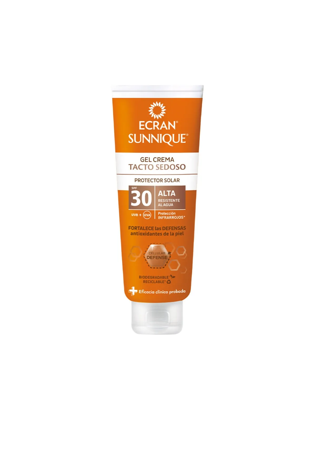 Ecran  Sunnique Gel Crema Tacto Seda Spf30 Ecran 250 ml