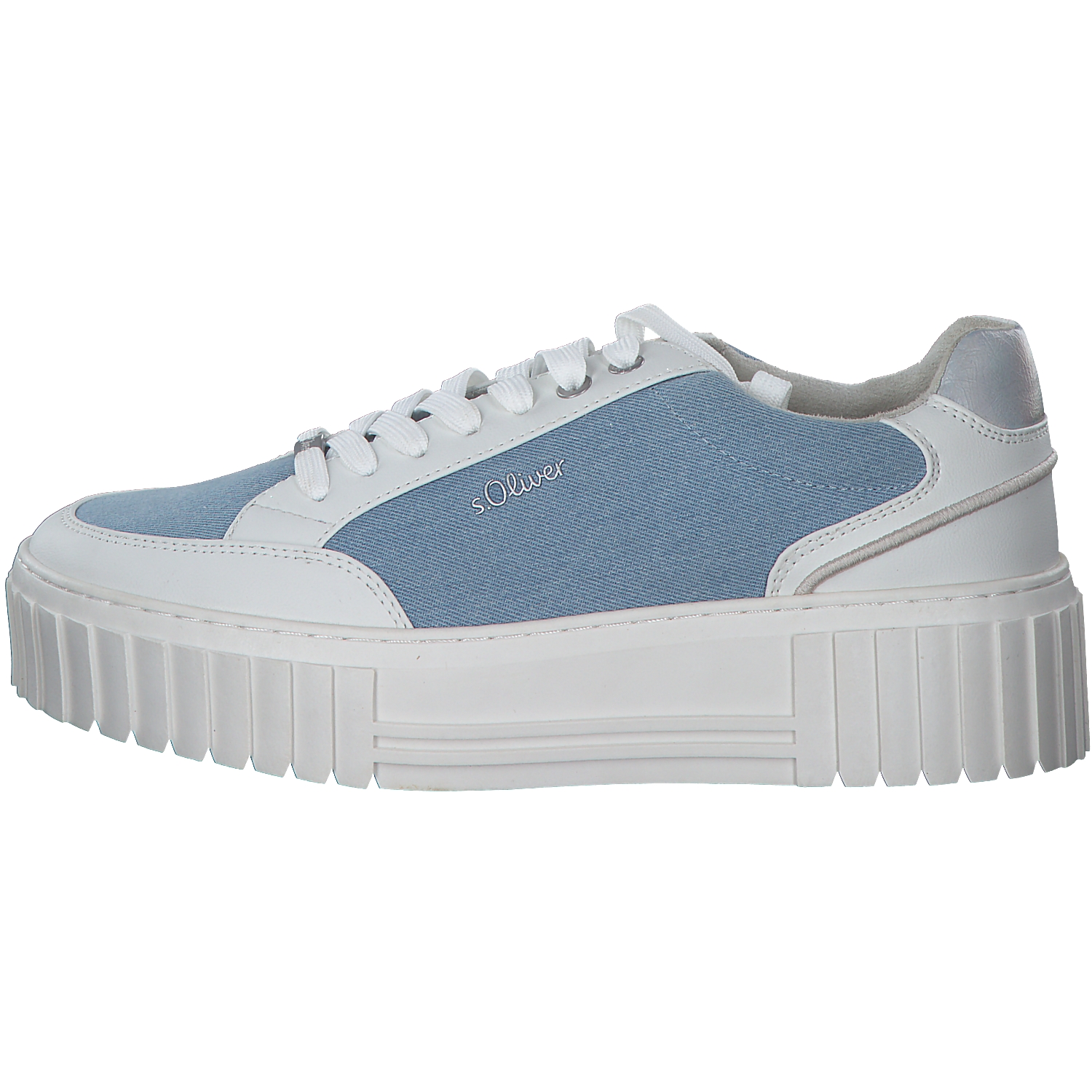 s. Oliver 23662, Schnürschuhe, Damen, LIGHT BLUE COMB.