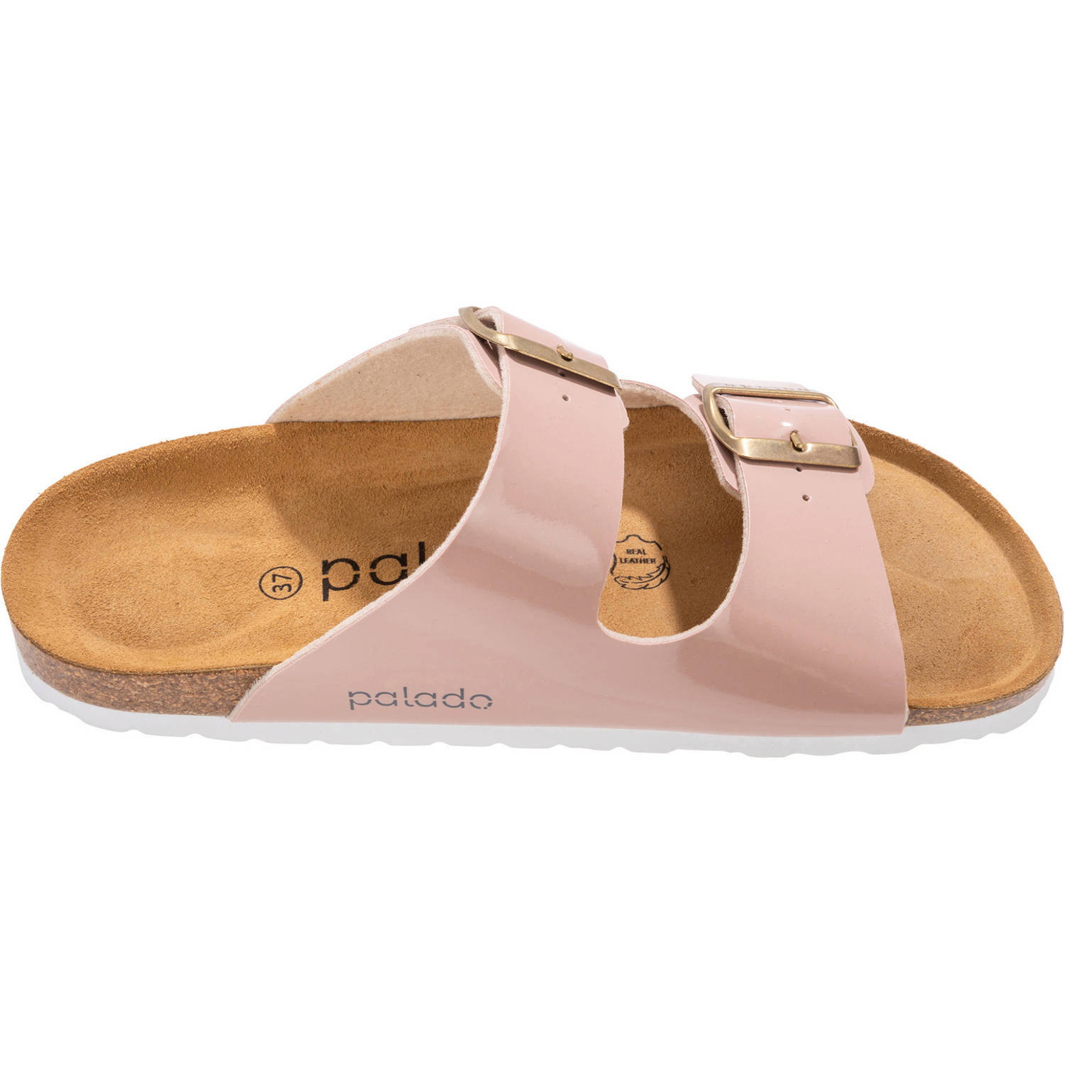 Palado Korfu PF, Pantoletten, Damen, Rosa Lack