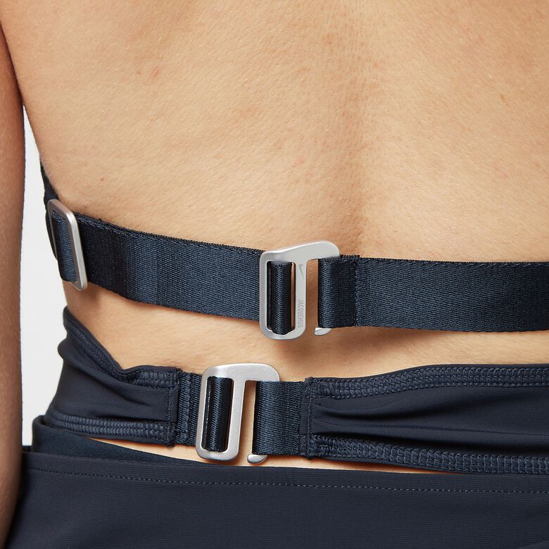NIKE x Jacquemus Halter Top dark obsidian