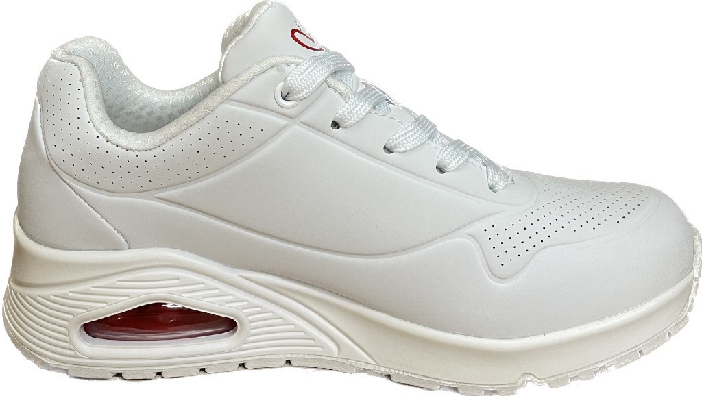 SKECHERS Freizeit Schnürer weiss