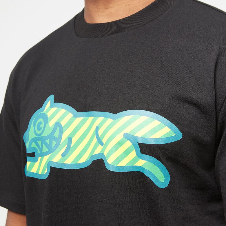 ICECREAM Running Dog T-Shirt Black