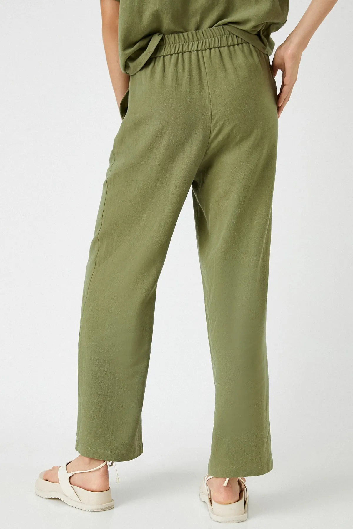 Koton  Khaki-Hose für Damen 2SAK40002PW