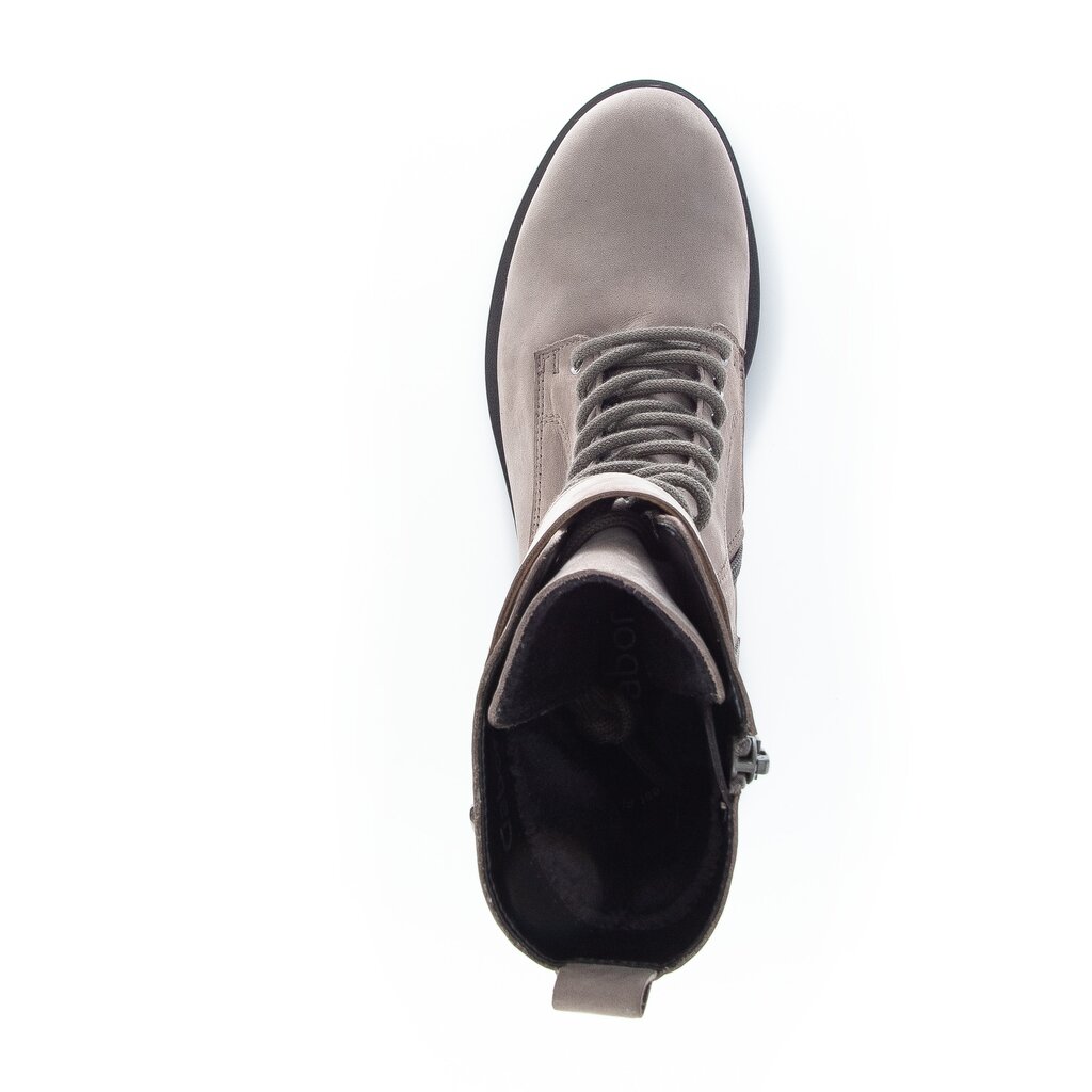Gabor fashion Schnürstiefelette braun