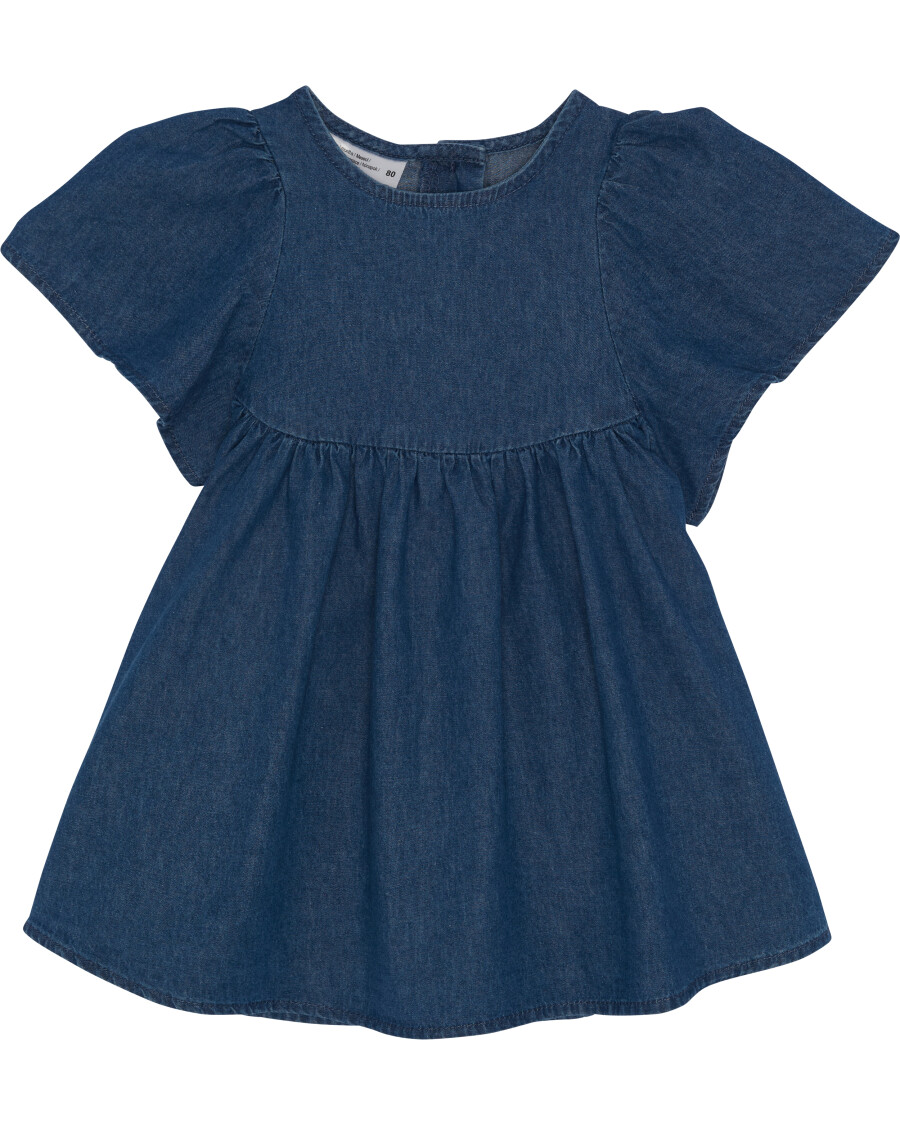 Jeanskleid mit Flügelärmeln
