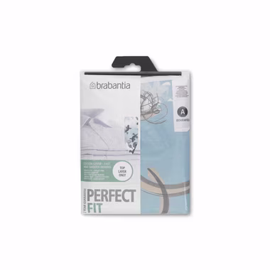 Brabantia Bügelbrettbezug Baumwollbezug mit 2 mm Schaumstoff, 110 x 30 cm