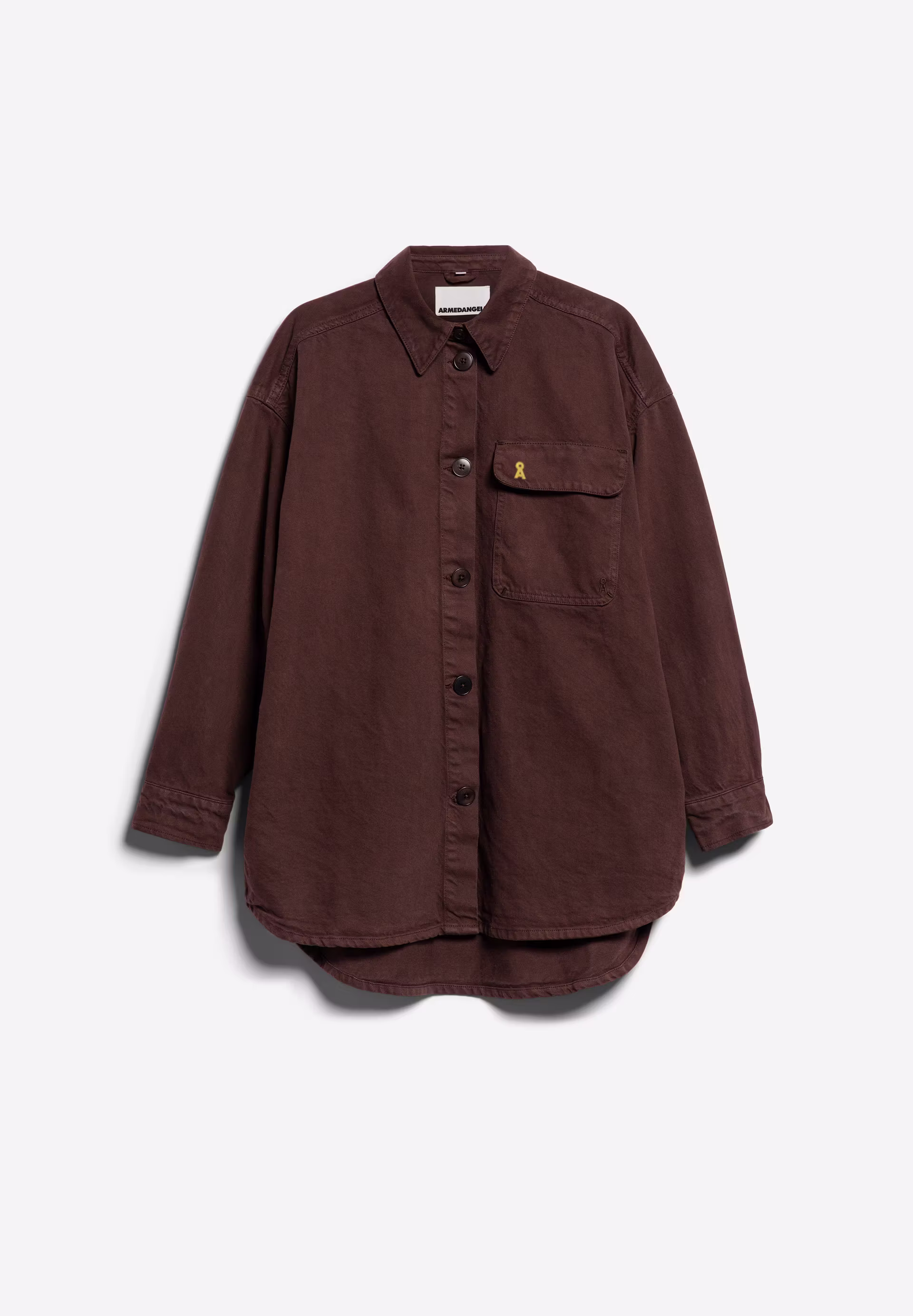 Overshirt Regular Fit aus recycelter Baumwolle