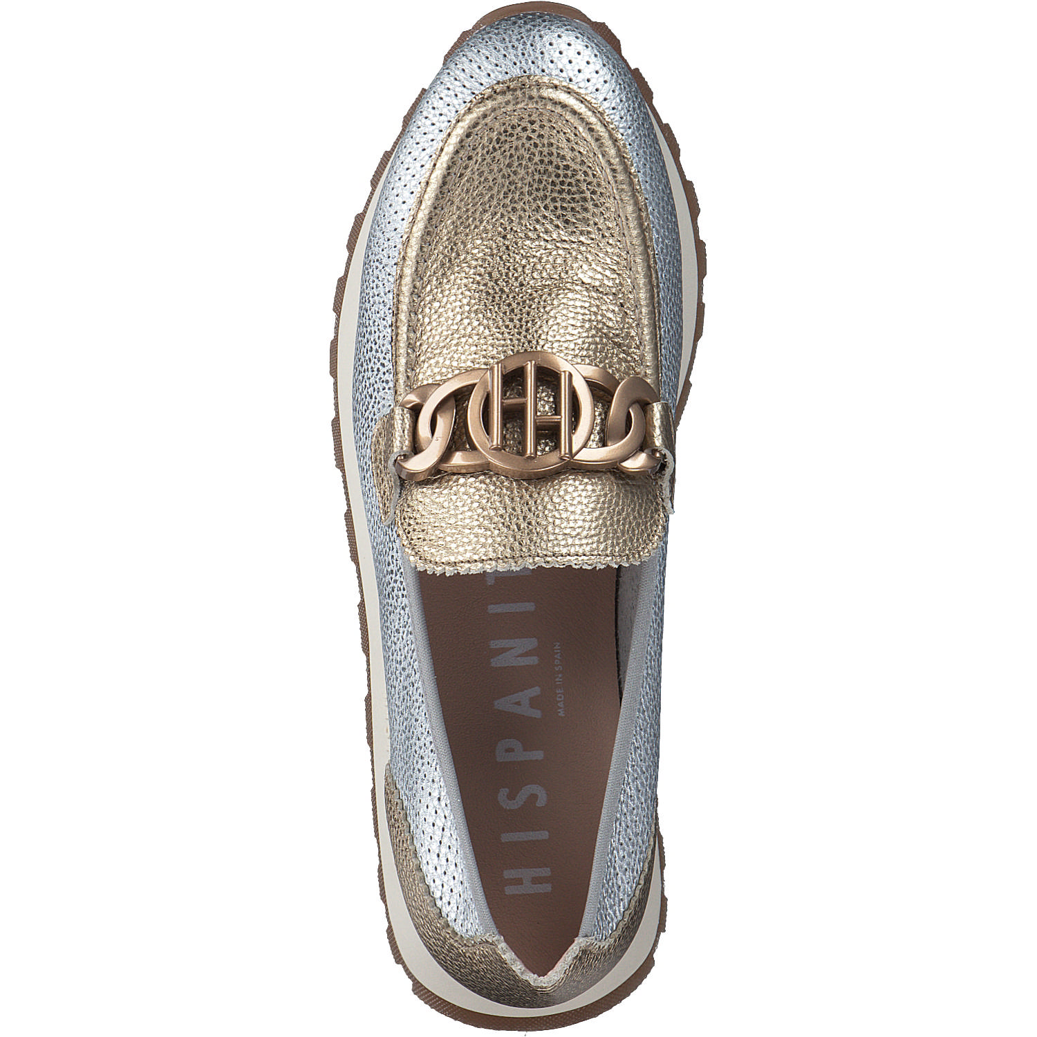 Hispanitas Schuhe Loira HV243432, Mokassins, Damen, Silber