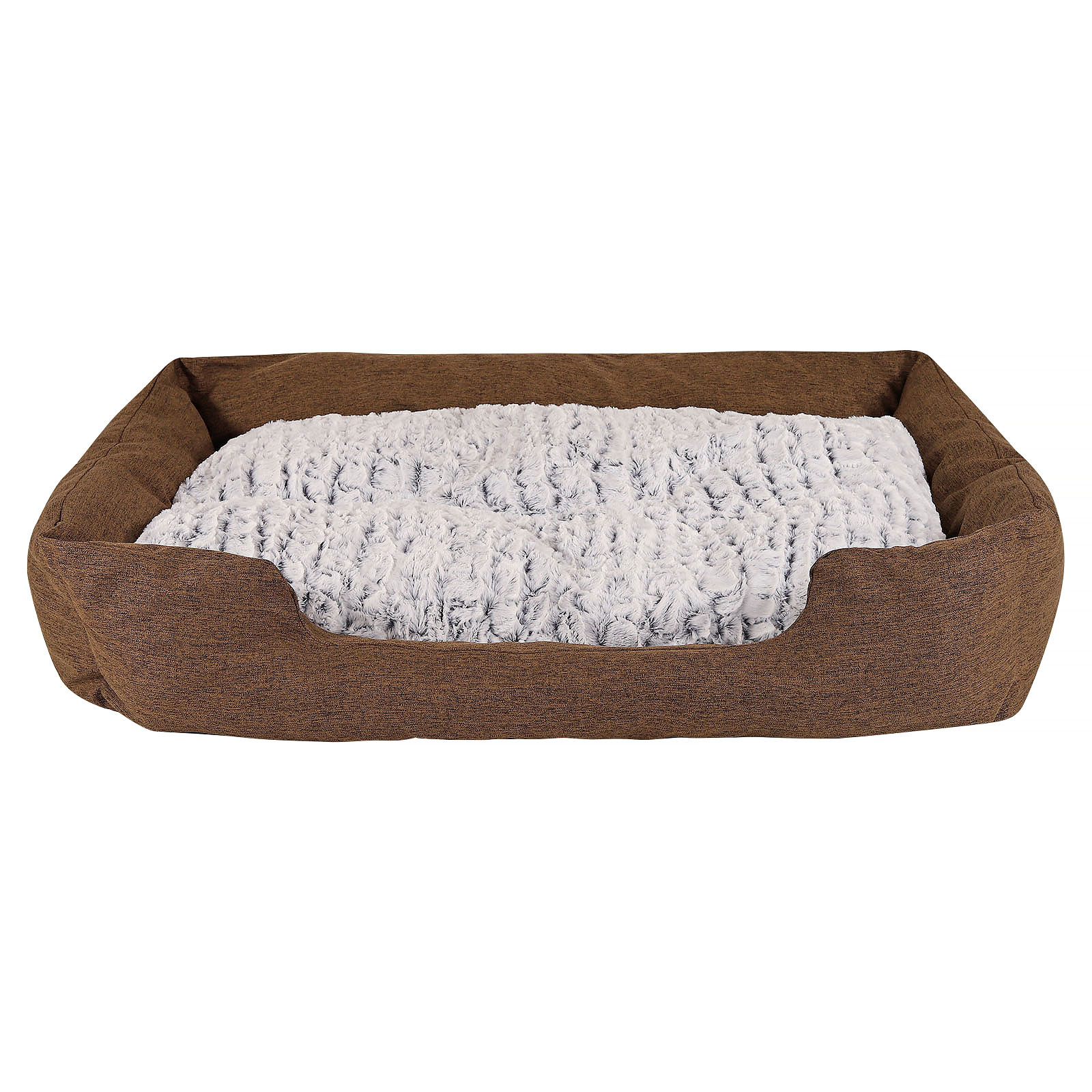 Lionto Hundebetten Lionto Hundebett mit Wendekissen meliert L
