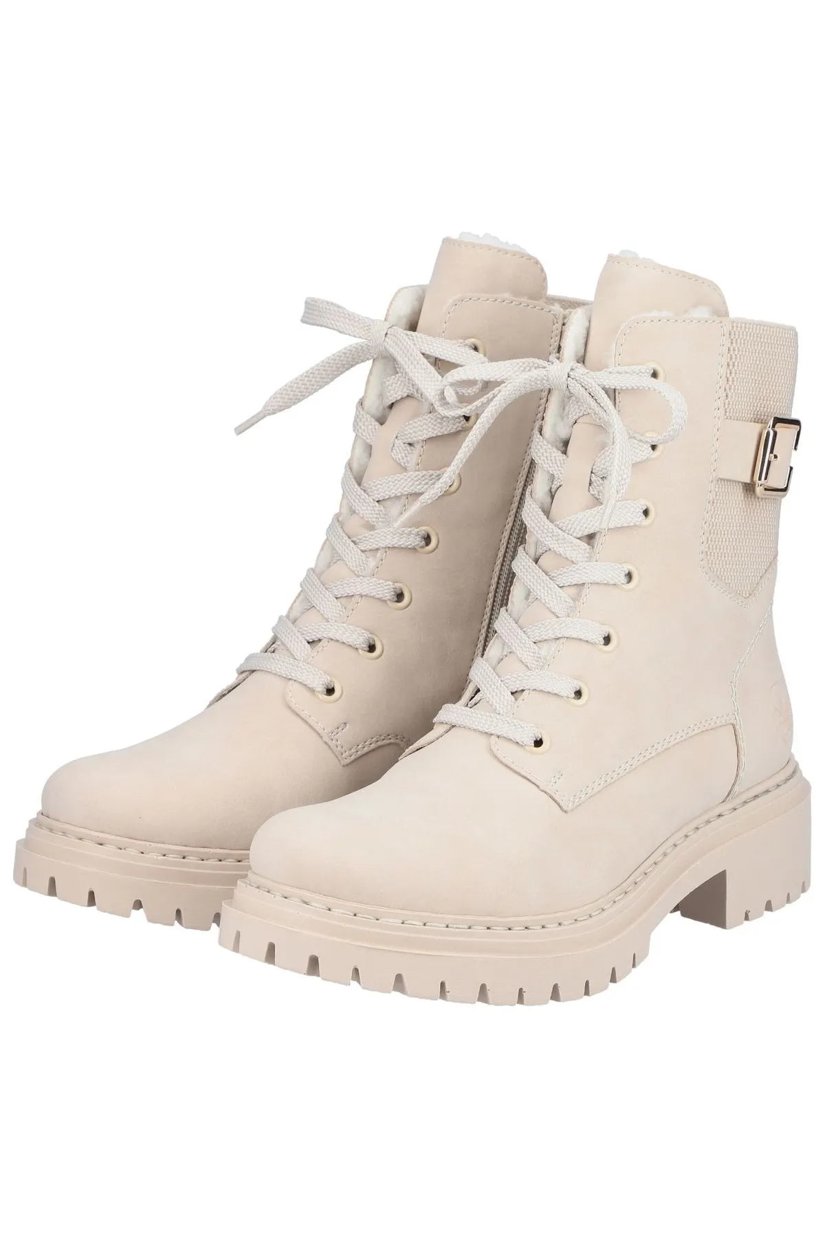 Rieker  Stiefelette - Braun - Blockabsatz