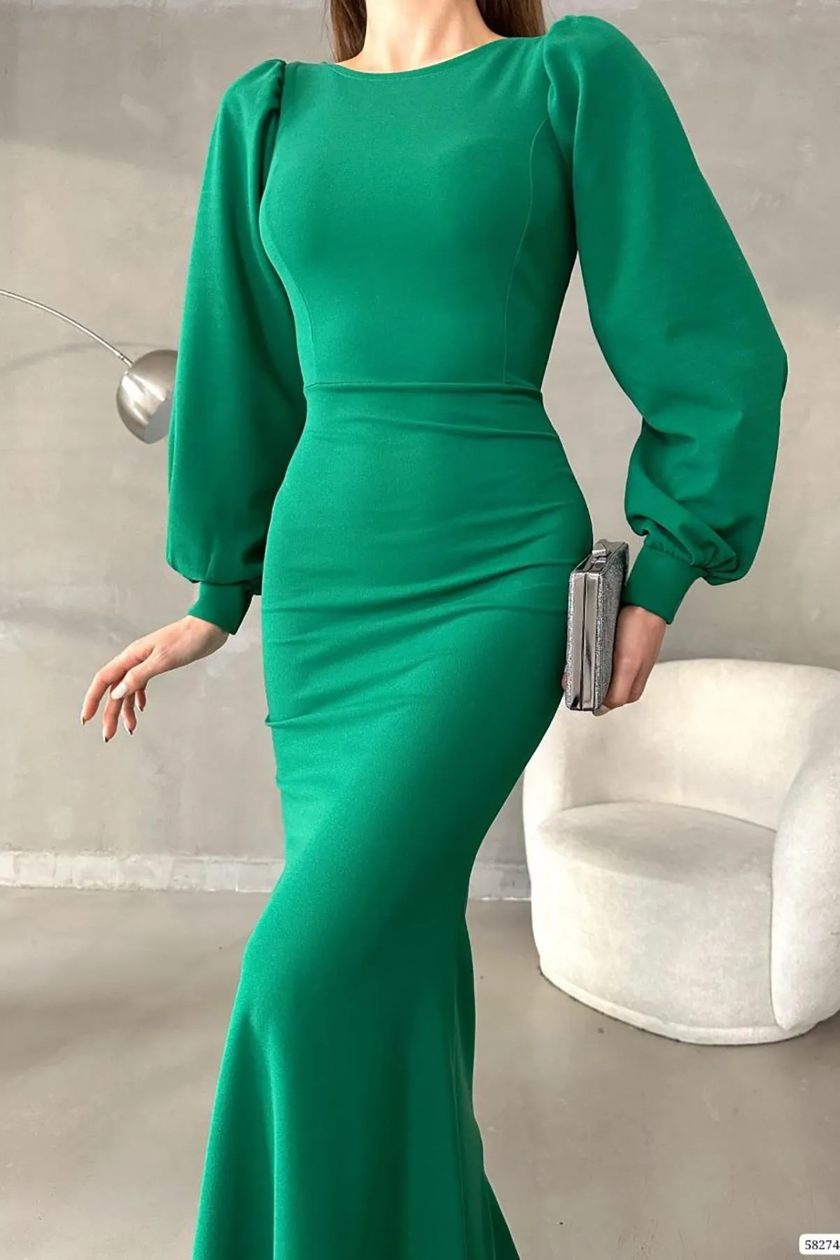 Deafox  Kleid - Grün - A-Linie