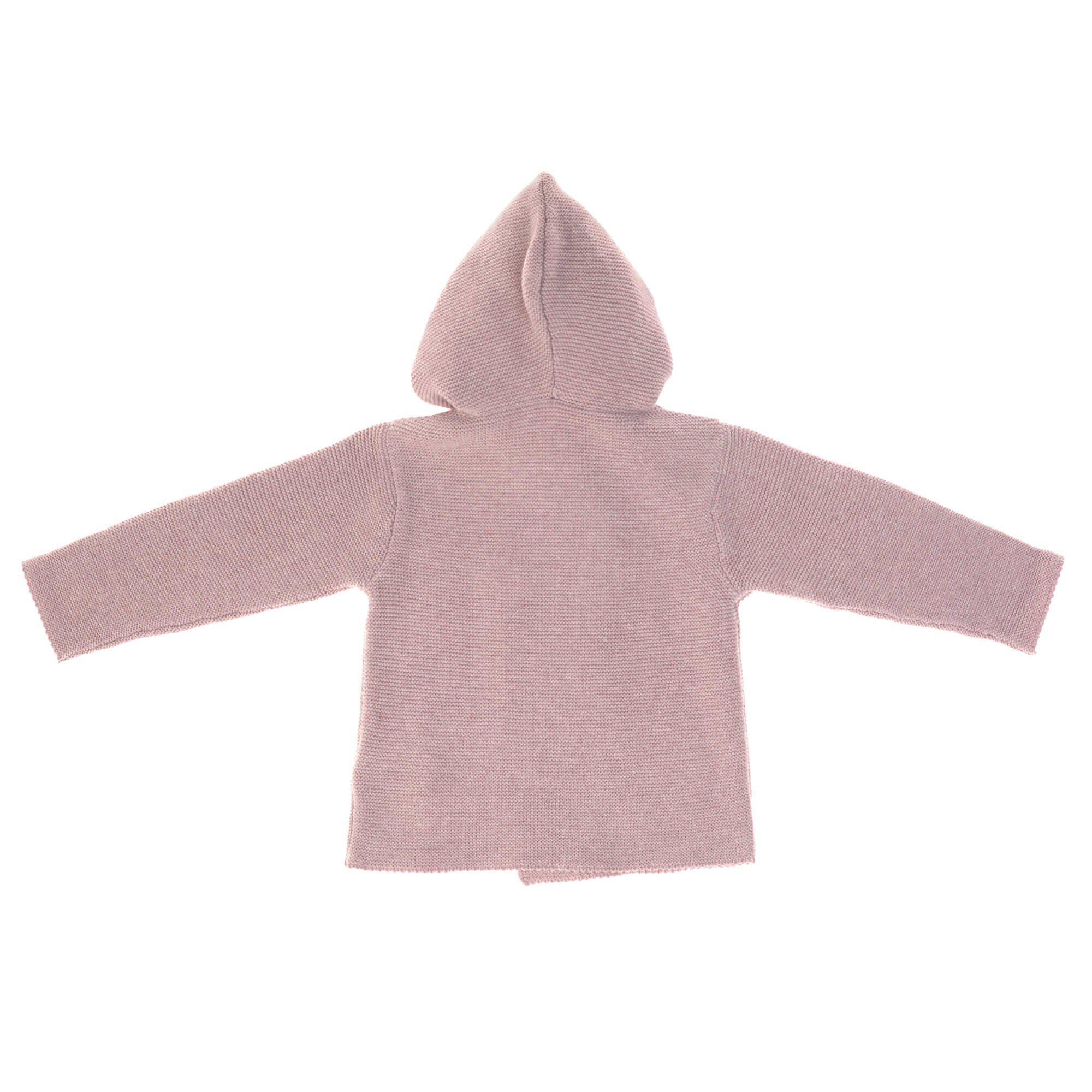 LÄSSIG Kapuzenstrickjacke Lässig Jacke für Ihr Baby - Knitted Hoodie GOTS, Garden Explorer