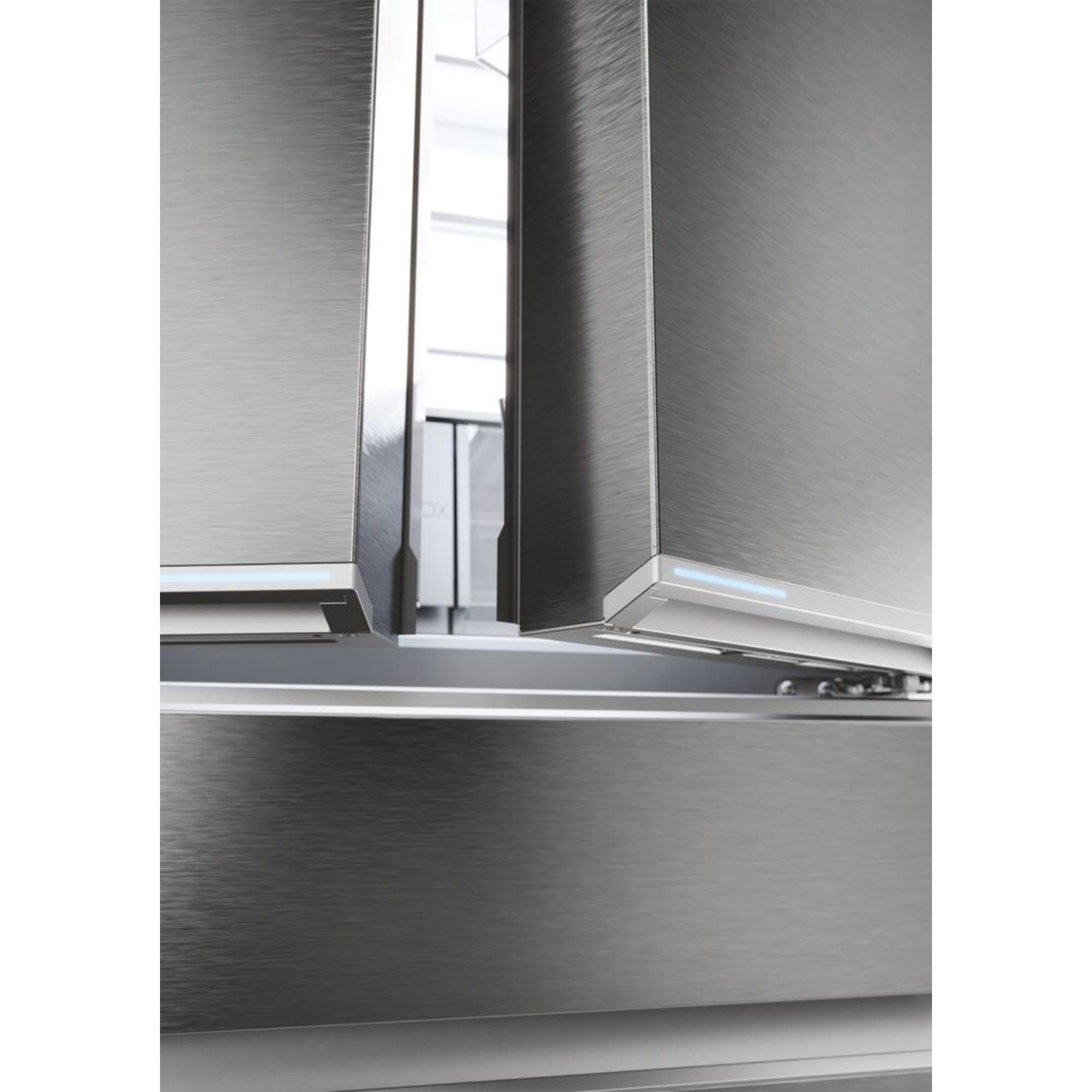 Haier French Door HFW7918ENMP, 177,5 cm hoch, 90,8 cm breit, hON-App, Total NoFrost, Air Surround, LED Lichtsäule