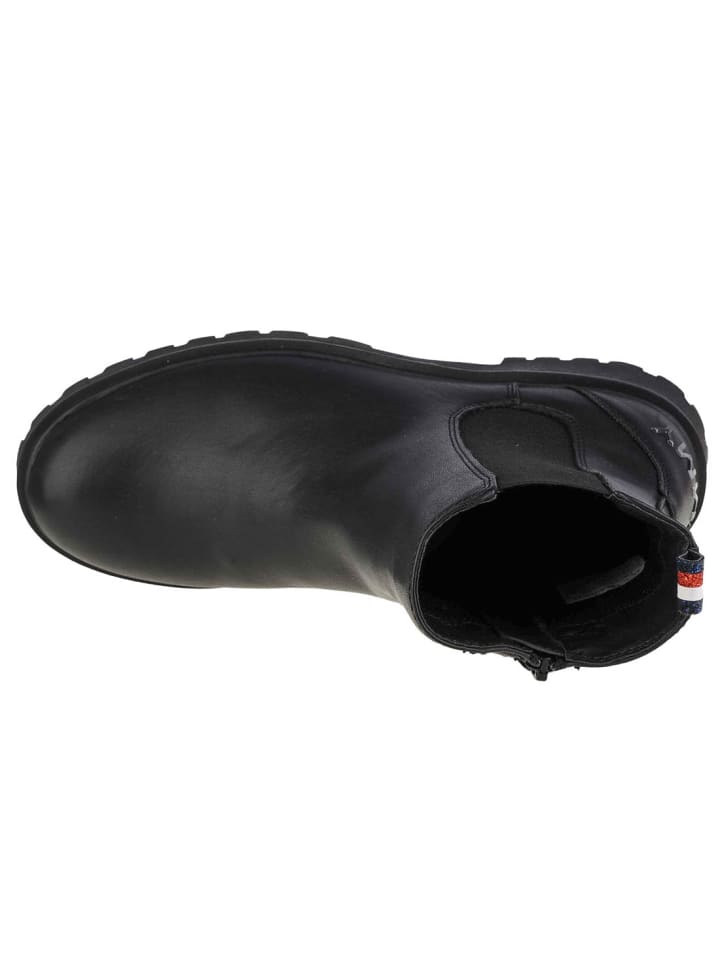 Tommy Hilfiger Tommy Hilfiger Chelsea Boot in Schwarz günstig kaufen 30