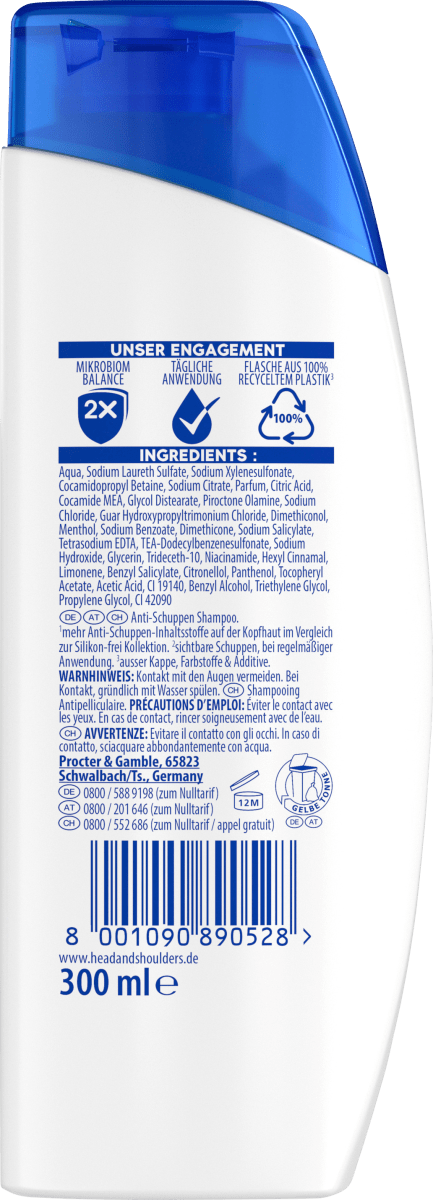 Shampoo Anti-Schuppen Citrus Fresh, 300 ml