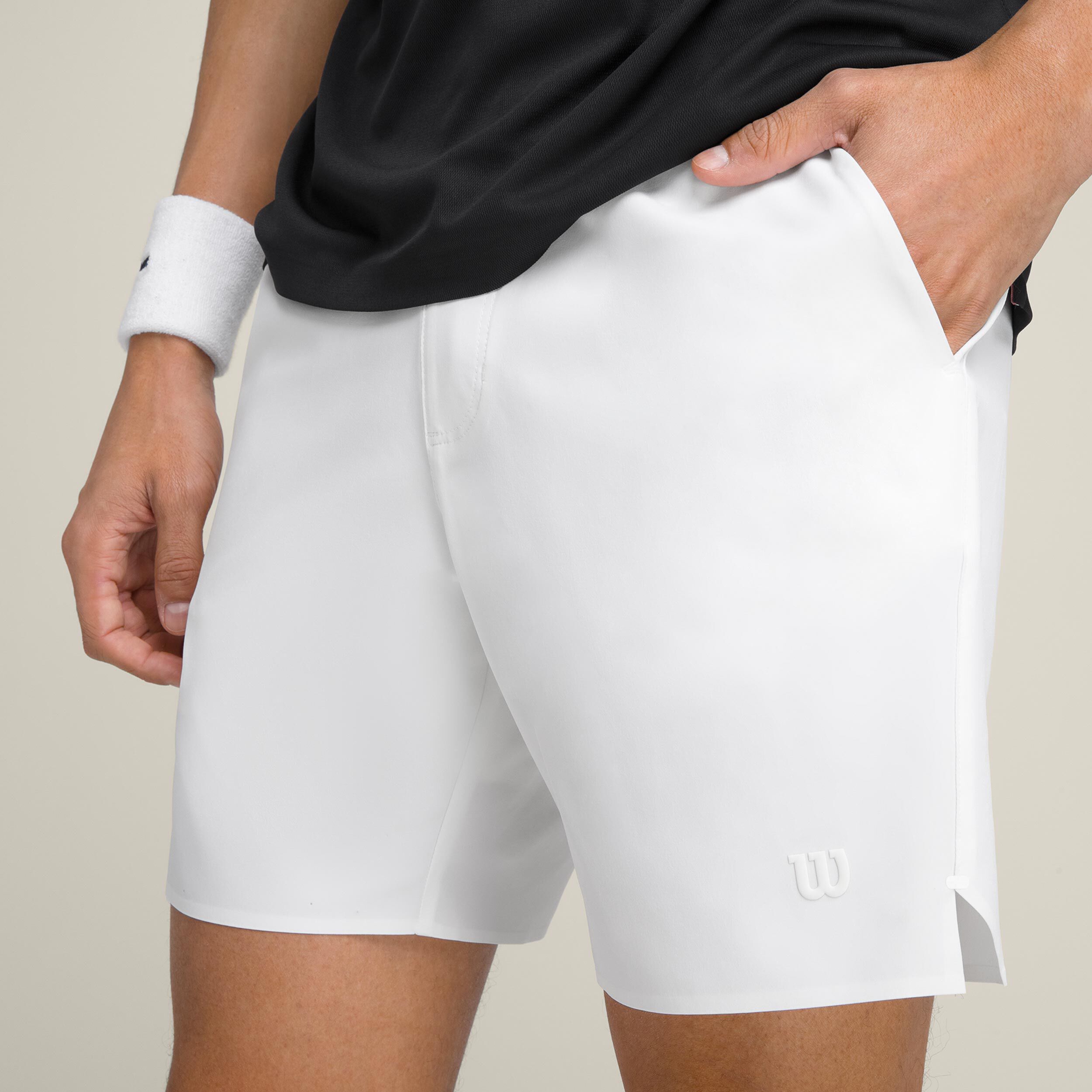 Tournament Pro Shorts Herren - Weiß