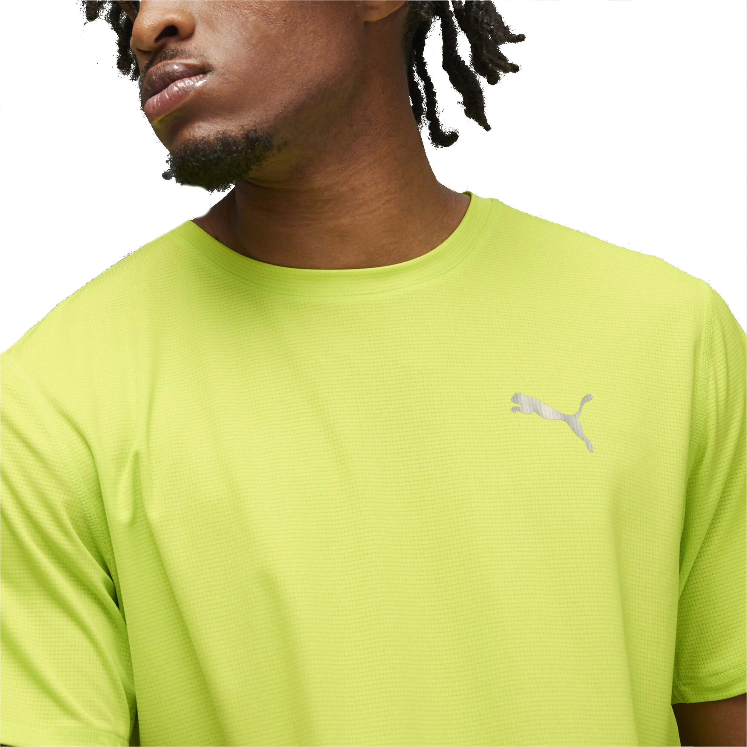 Run Favorite Velocity Laufshirt Herren - Limette