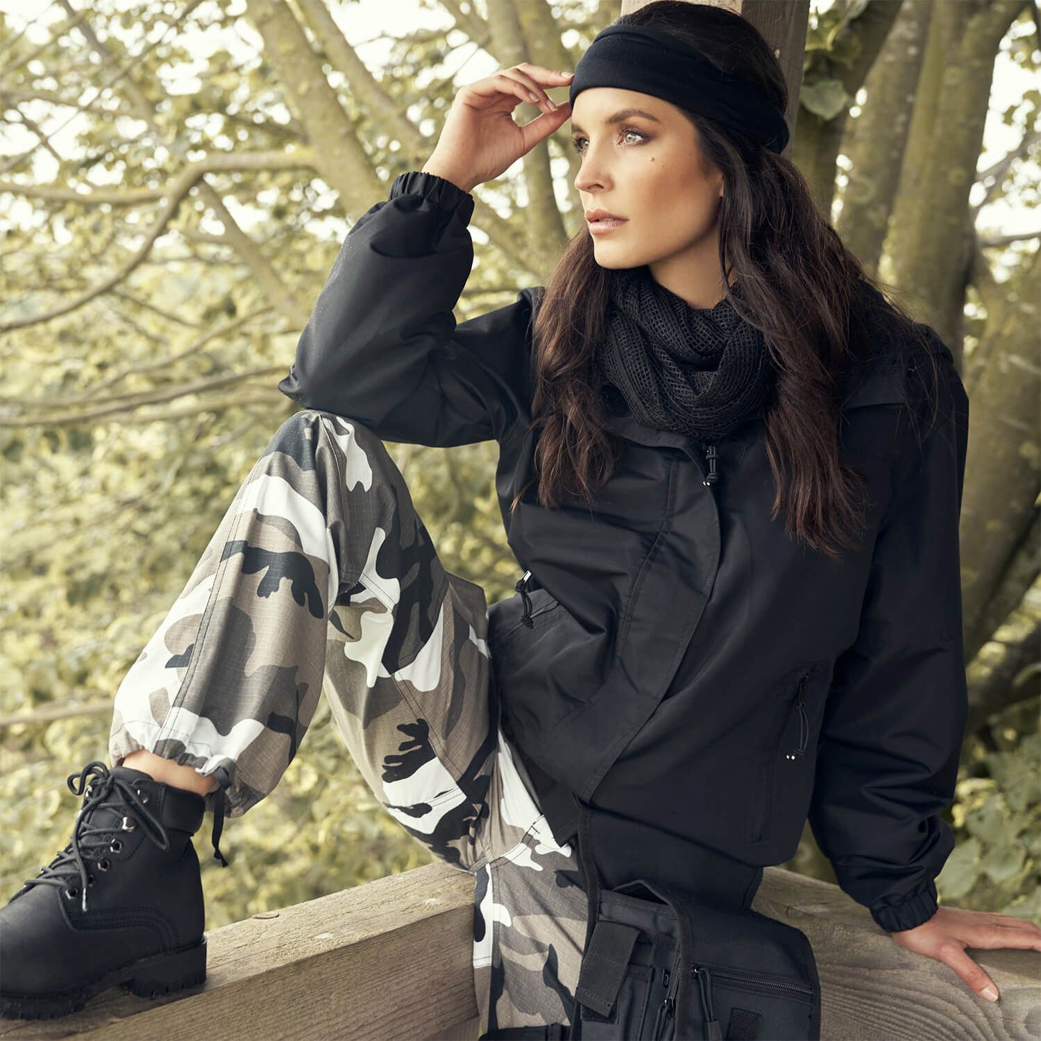 Ladies Summer Windbreaker Frontzip