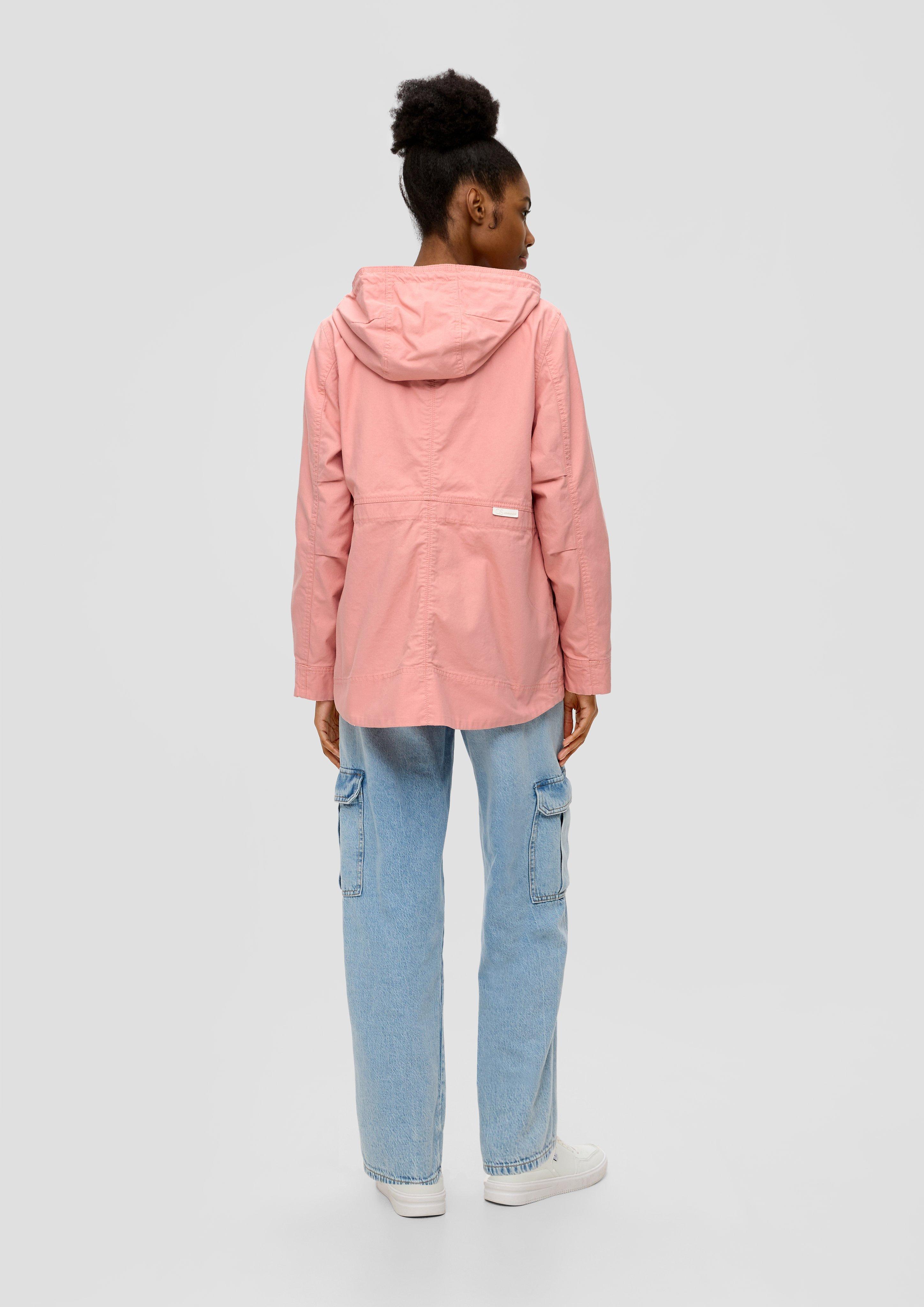 Kapuzenjacke mit Durchzugskordel  2140315-2108