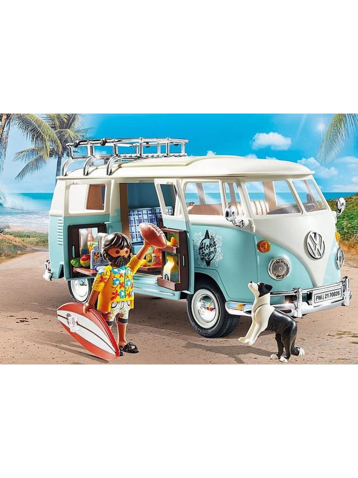 Playmobil Volkswagen T1 Camping Bus - Special Edition in Grün ab 7 Jahre günstig kaufen onesize