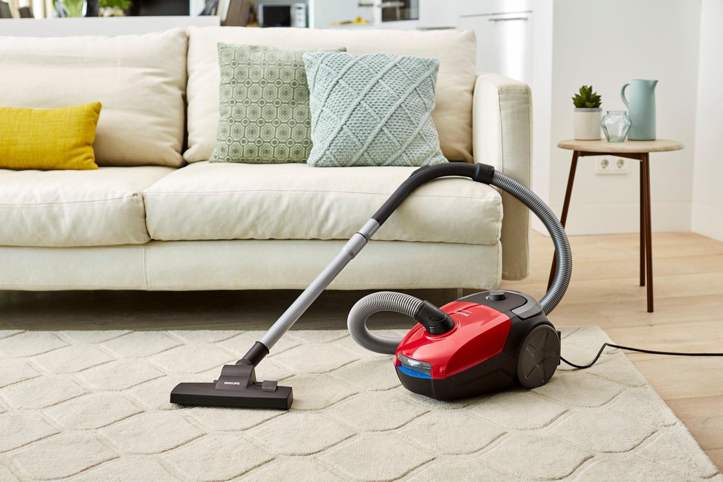 Philips Bodenstaubsauger FC8243/09, 900 W, mit Beutel