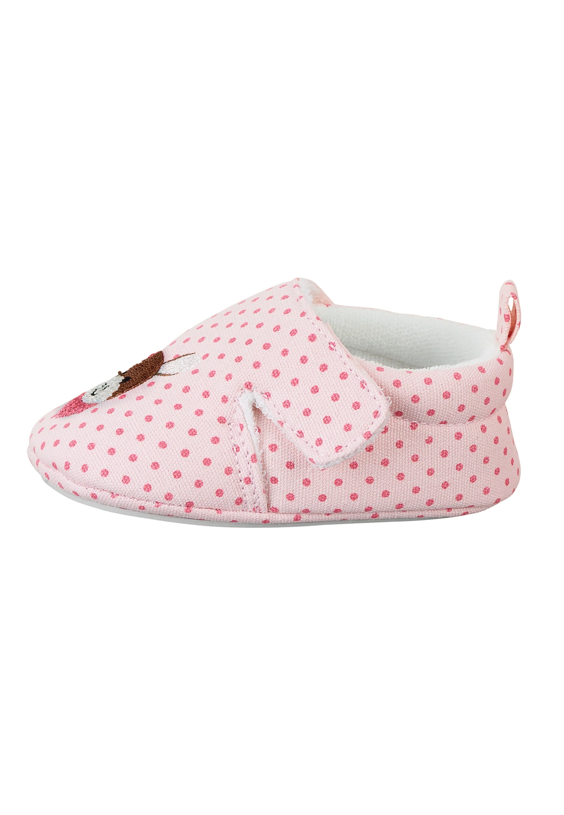 Babykrabbelschuh aus Baumwolle, Motiv Emmi Girl