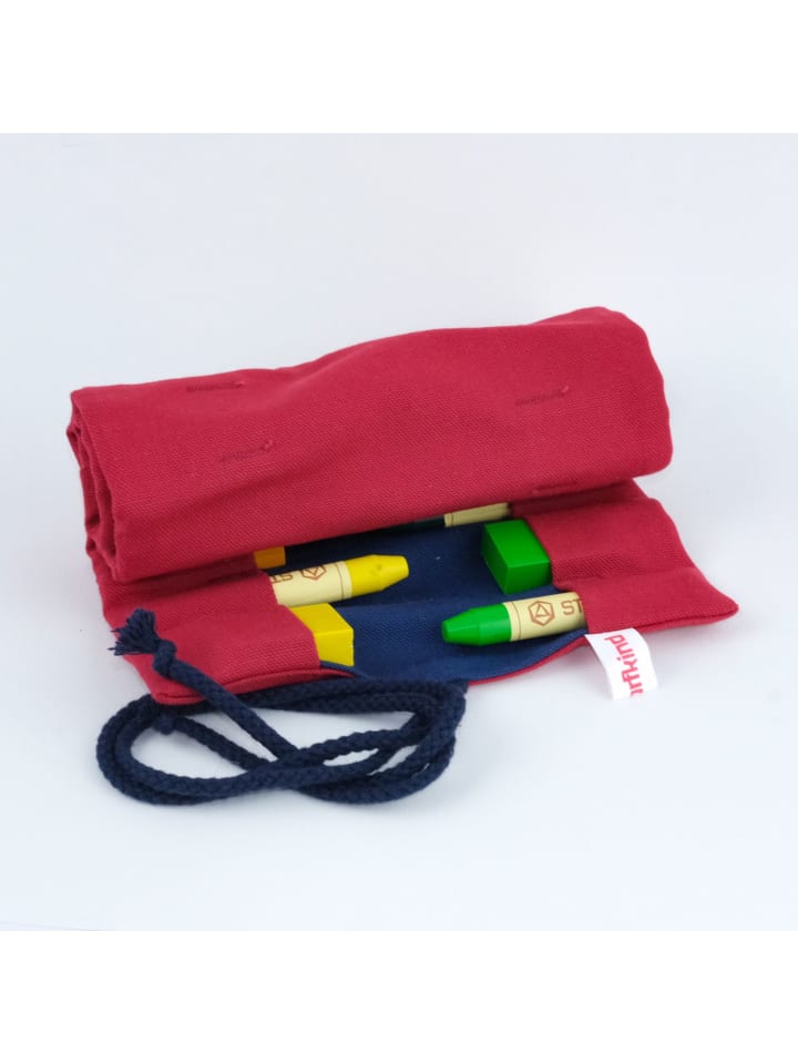 Waldorfkind 12er Rollmäppchen für Wachsmalstiften und Blöckchen. in kirsche/blaubeere günstig kaufen onesize