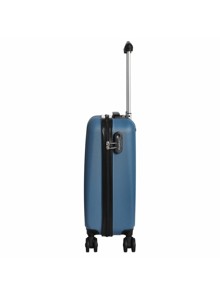 Check.In Aurora - 4-Rollen-Kabinentrolley 54 cm (limettengrün) in azurblau günstig kaufen onesize