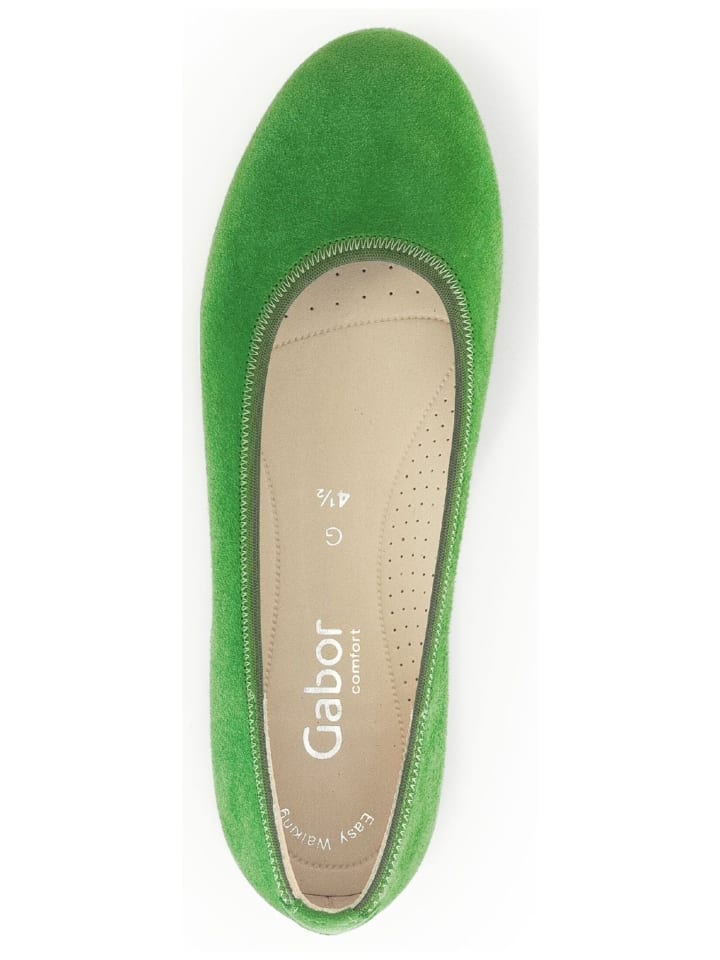 Gabor Ballerinas in Grün günstig kaufen