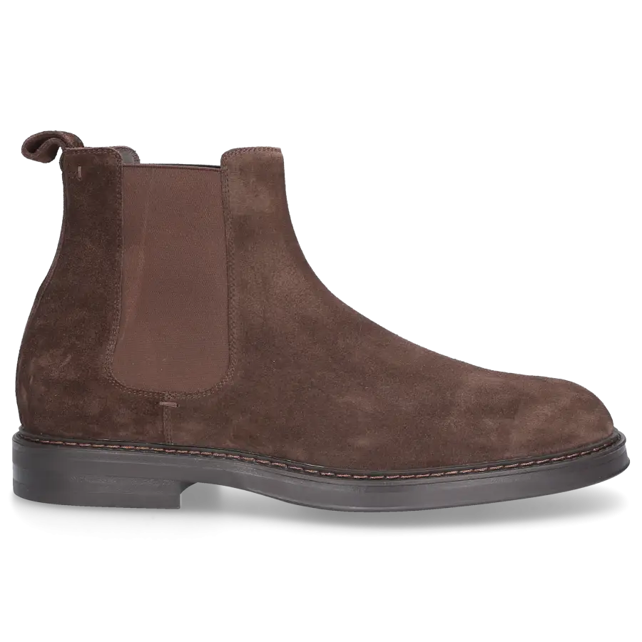 Henderson - Chelsea Boots 82503 Veloursleder - braun