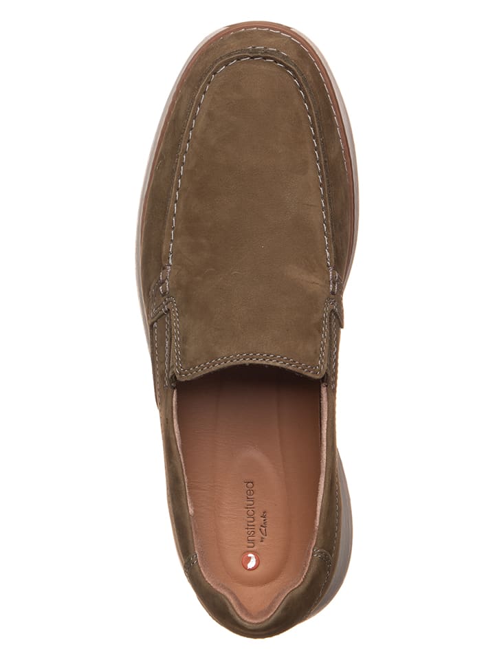 Clarks Leder-Slipper 