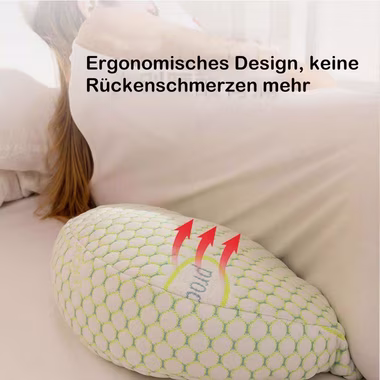 flowgoer Seitenschläferkissen Schwangere Frauen schlafen auf Seitenkissen