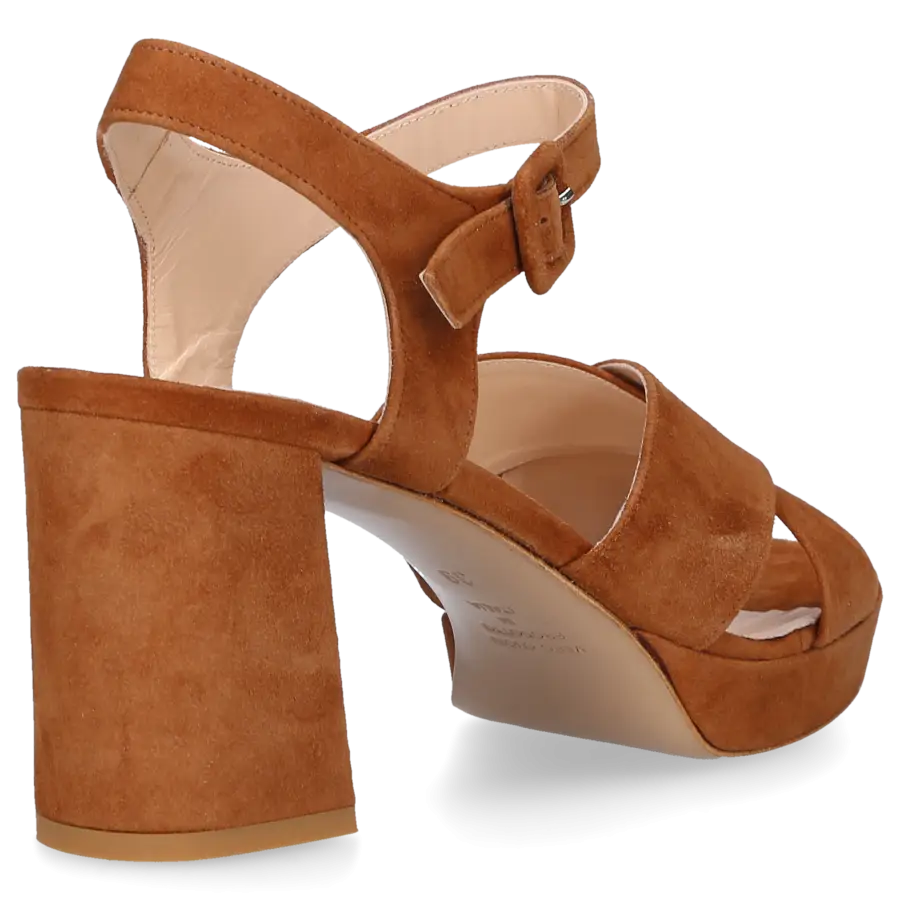 EN AVANT - Sandalen LUXE Veloursleder - braun
