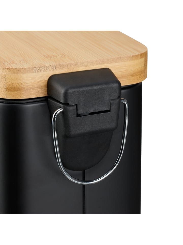relaxdays Mülleimer in Schwarz - 5 l günstig kaufen onesize