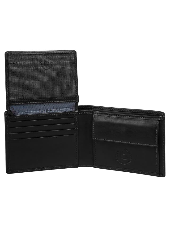 Bugatti Geldbörse REMO in schwarz günstig kaufen onesize
