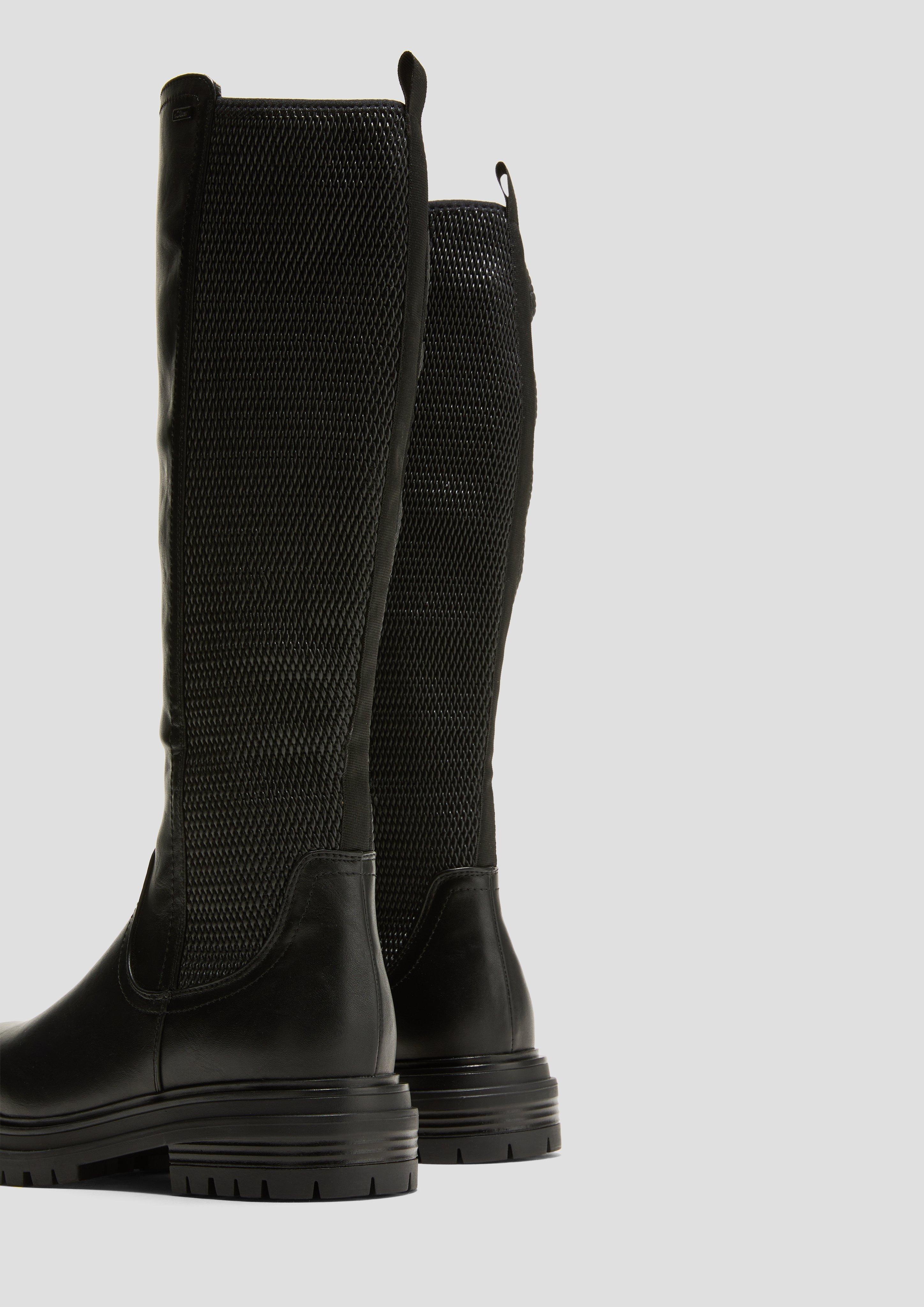 Stiefel in Glattleder-Optik  6008570-001