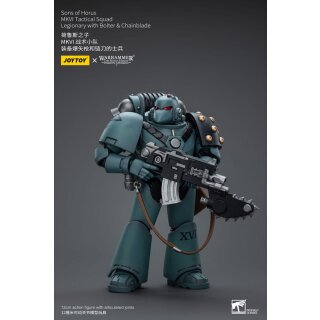 Warhammer: The Horus Heresy Actionfigur: Sons of Horus - MKVI Tactical Squad Legionary with Bolter & Chainblade