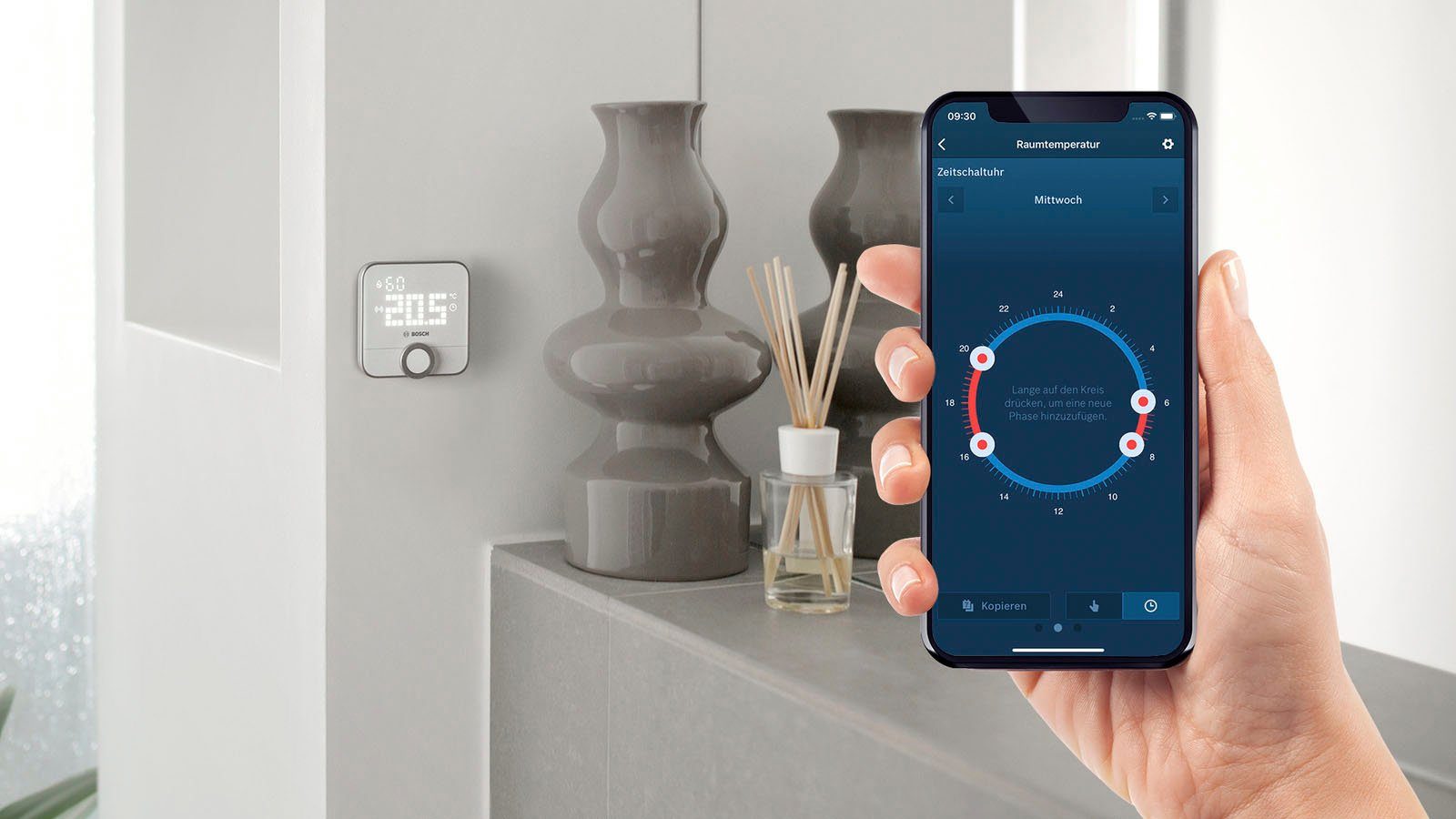 BOSCH Raumthermostat Smart Home Raumthermostat II 230 V, (1-St)