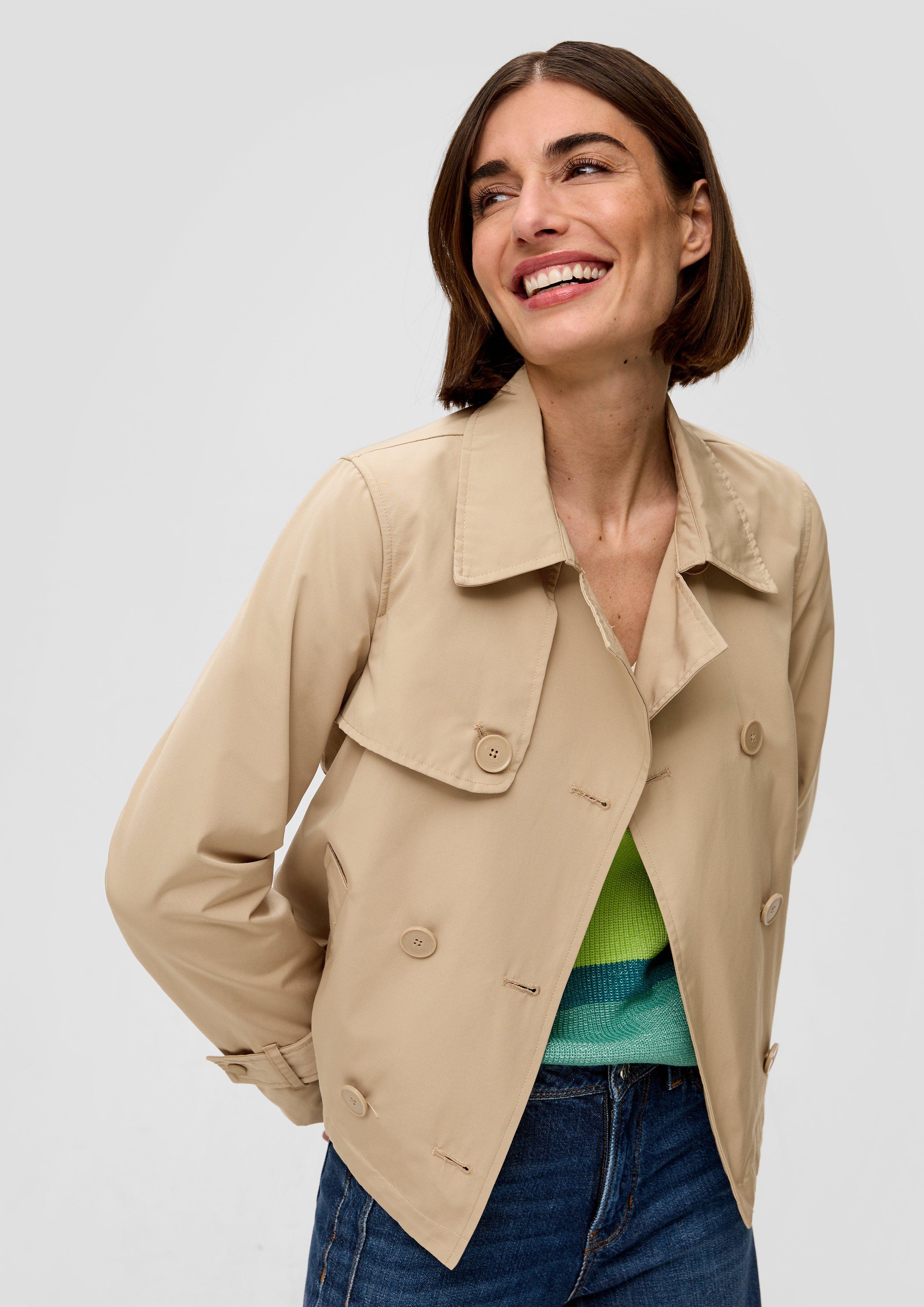 Jacke mit Steppung am Rücken  2141936-8238