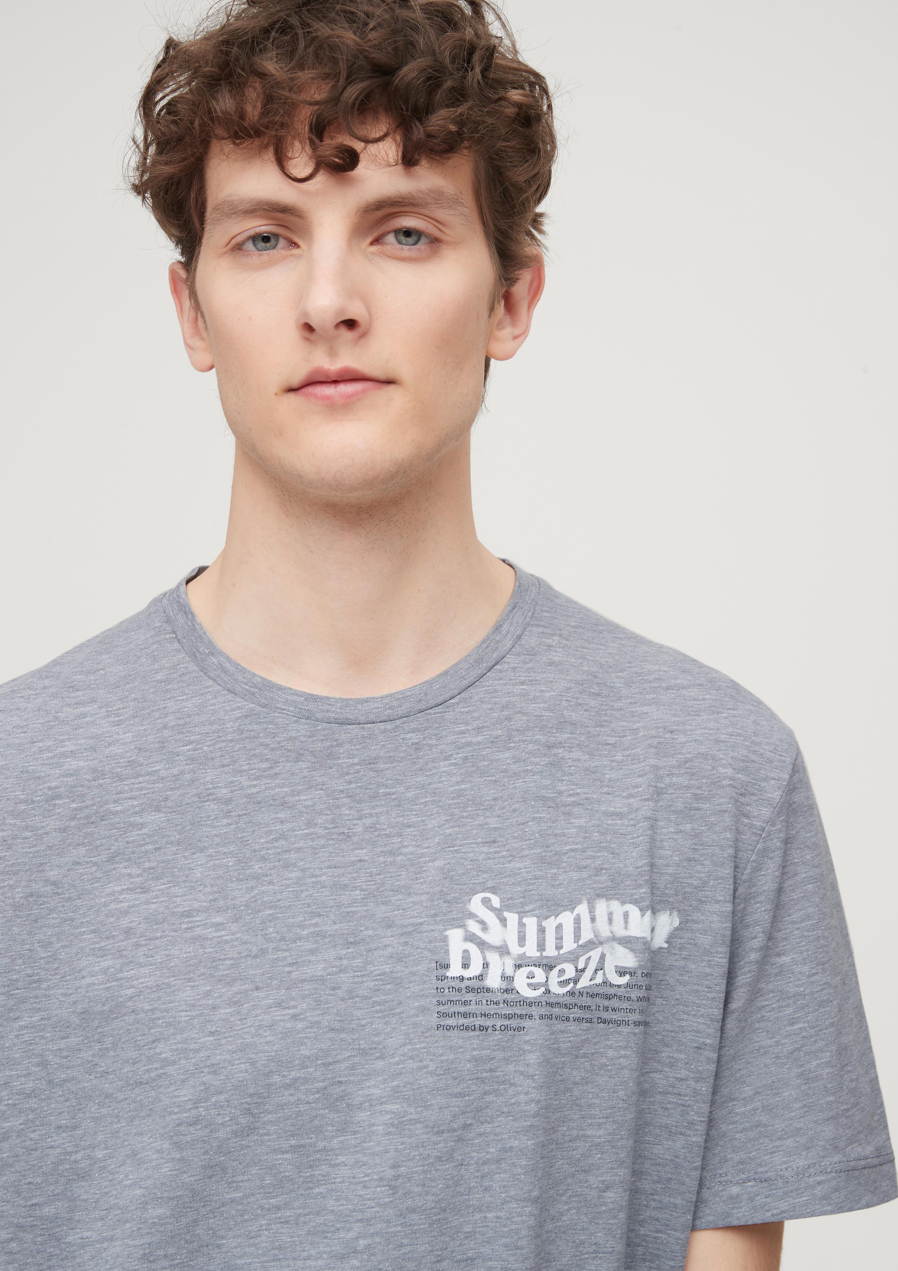 T-Shirt mit Frontprint  2131554-95D2