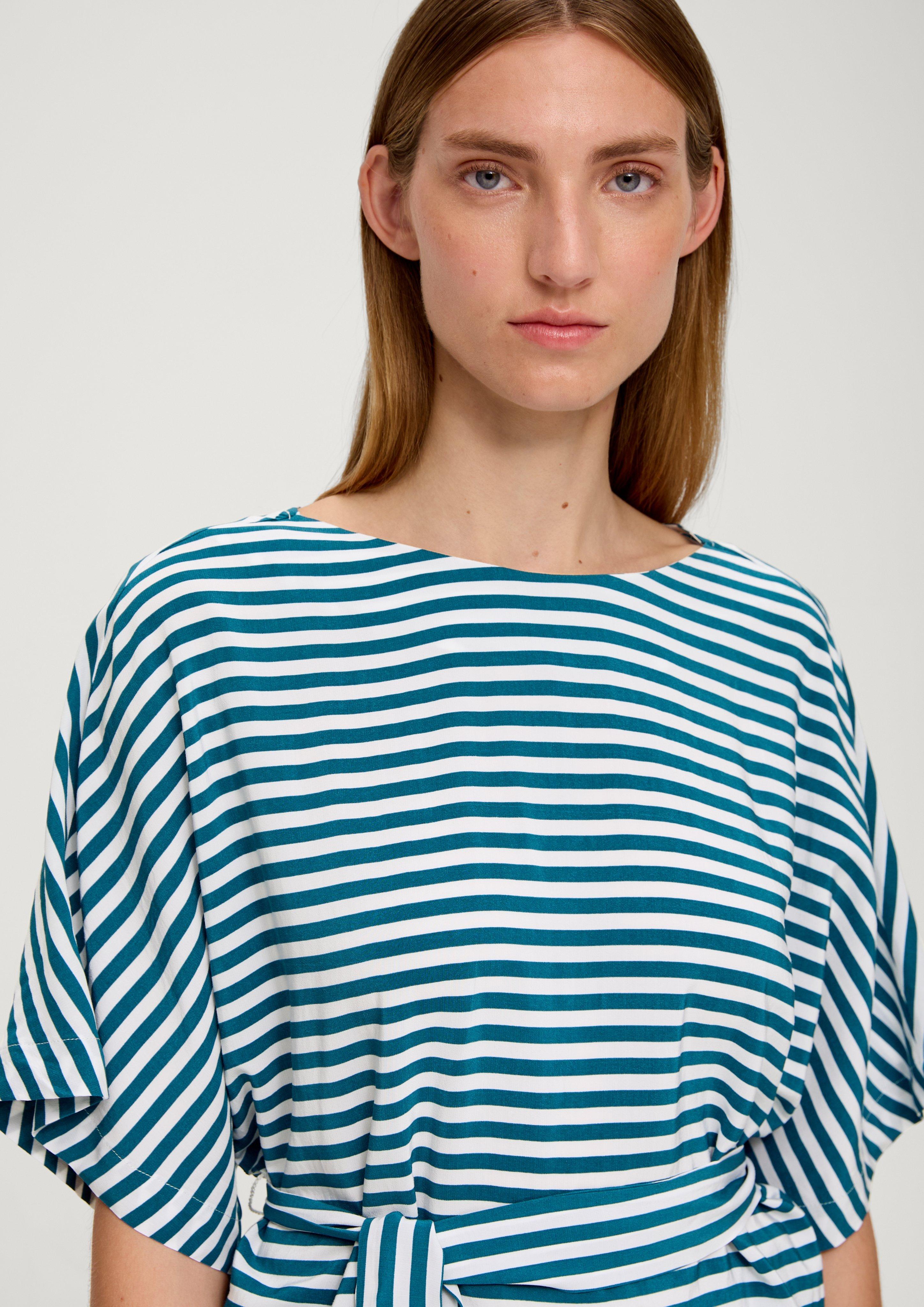 Viskosebluse mit Bindeband  2132296-67A4