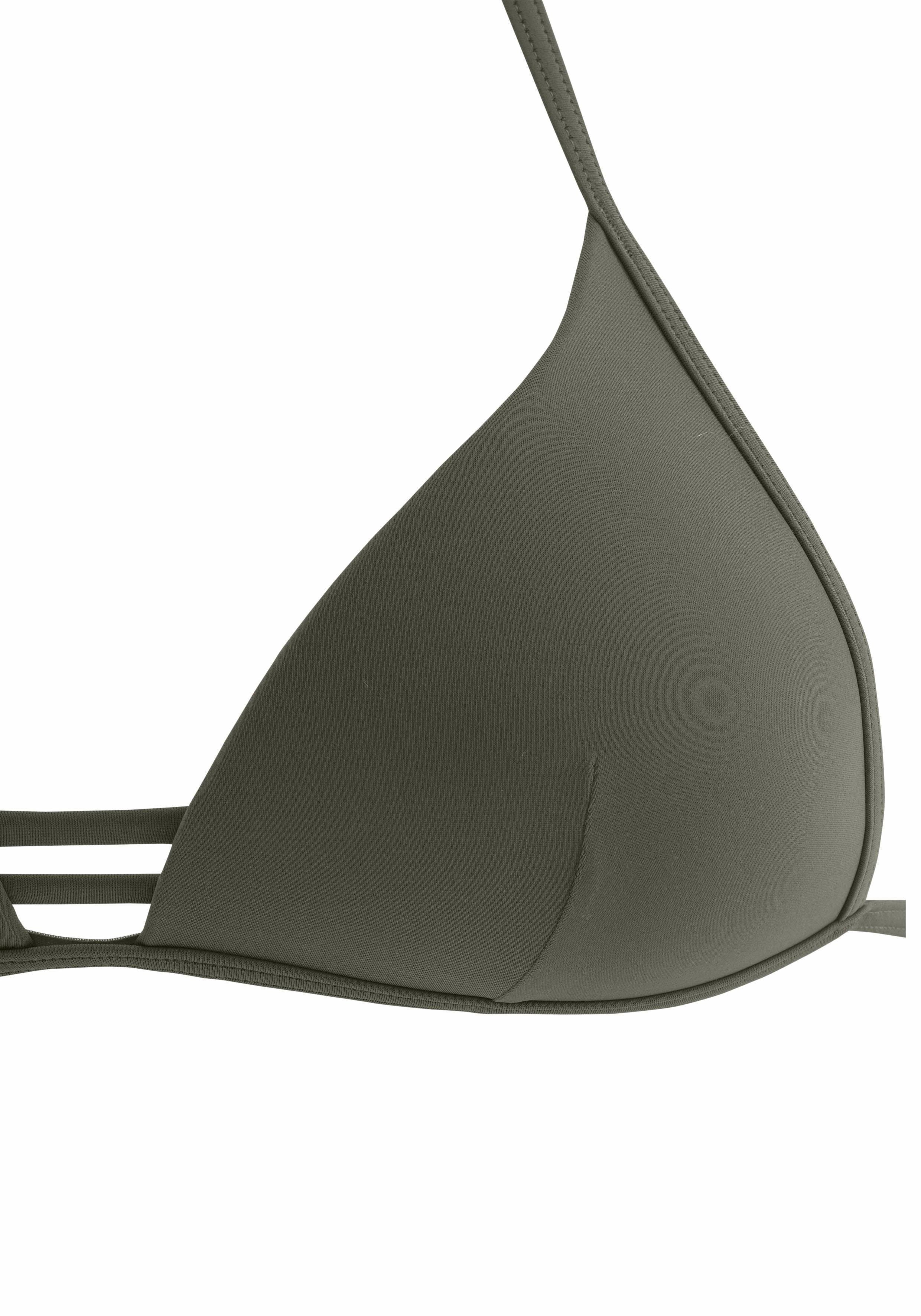 Bruno Banani Triangel-Bikini mit Zierbändern
