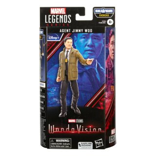 ** % SALE % ** WandaVision Marvel Legends Actionfigur Khonshu BAF: Agent Jimmy Woo 15 cm