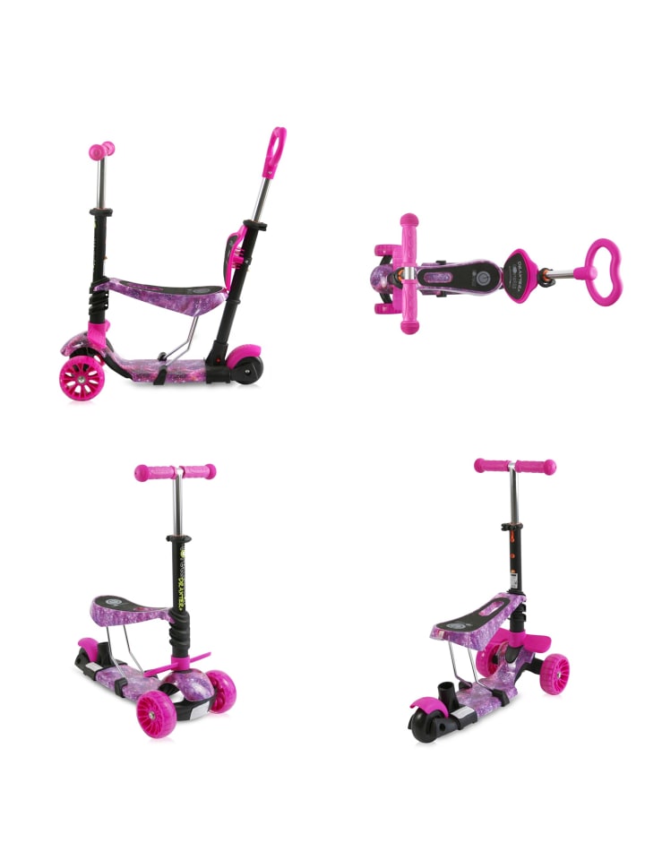 Lorelli Kinderroller Draxter Plus 3in1 in rosa günstig kaufen onesize