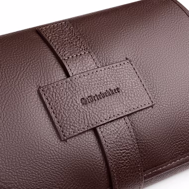 Störtebekker Kulturbeutel - Premium Rasiertasche aus Leder