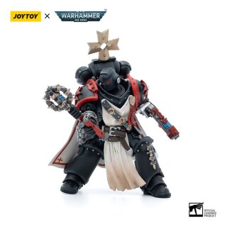 Warhammer 40k Actionfigur 1/18 Black Templars Sword Brethren Brother Dragen 12 cm