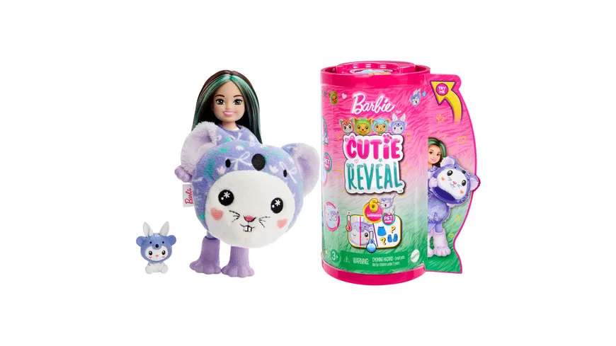 Barbie Cutie Reveal Chelsea Costume Cuties Series - Bunny in Koala