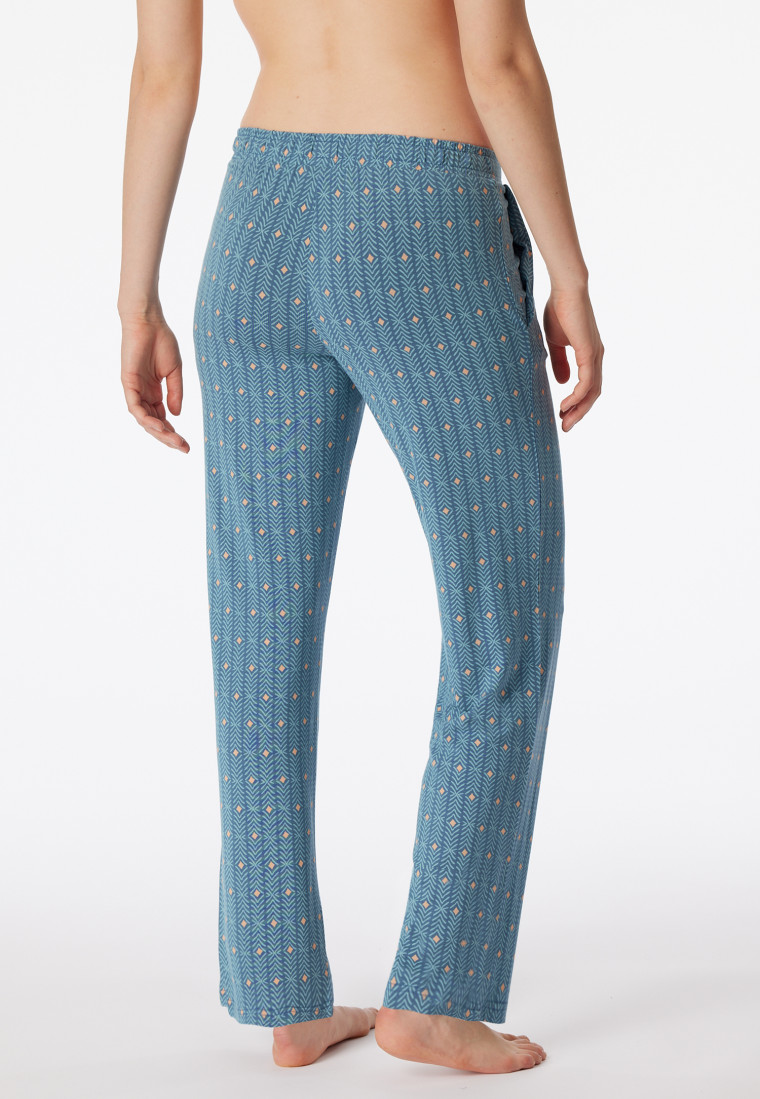 Loungehose lang Modal Grafikprint multicolor - Mix+Relax